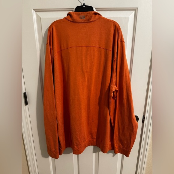 Cutter & Buck Mens NFL Denver Broncos Knit Quarter Zip Size 3XT - Picture 7 of 7